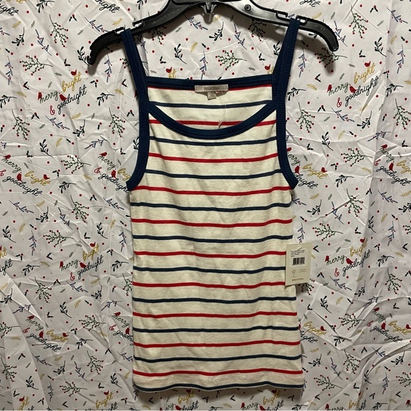 NWT Brixton Samantha Tank Top with Horizontal Stripes Size S - Picture 5 of 9